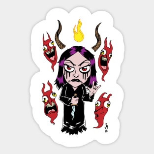 Summoning witch Sticker